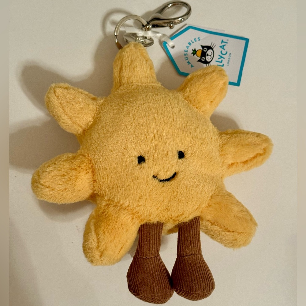 NWT Jellycat Amuseables Sun Bag Charm